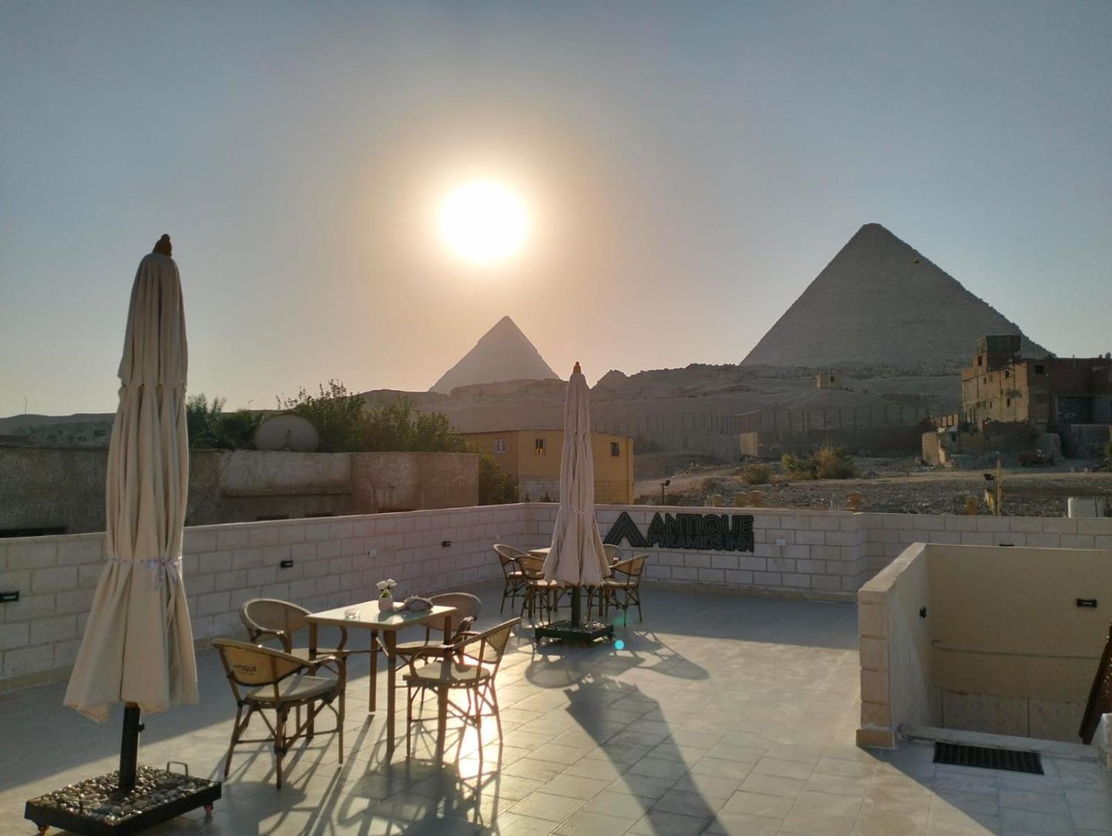 Antique Pyramids Inn Giza Exteriér fotografie
