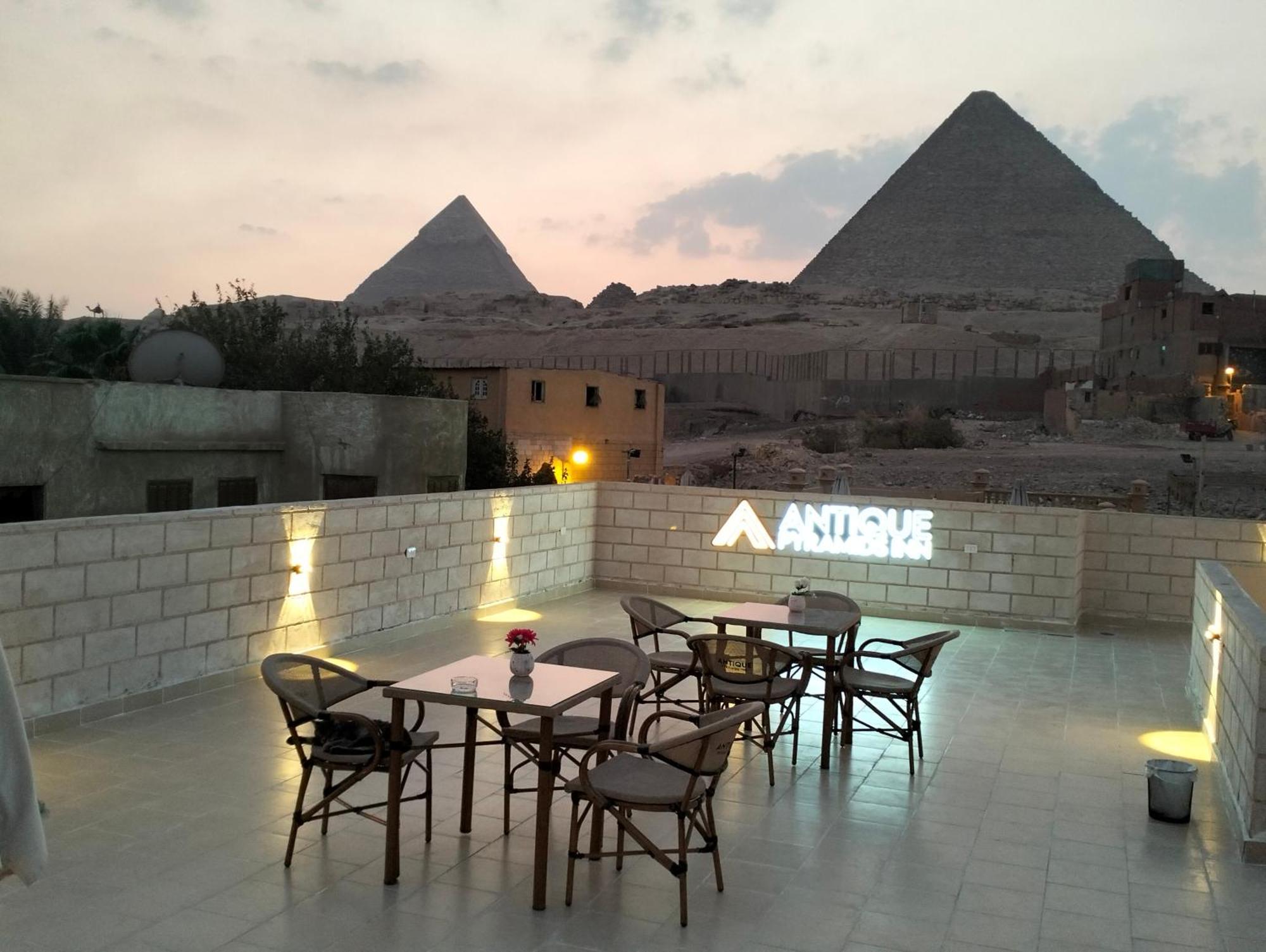 Antique Pyramids Inn Giza Exteriér fotografie