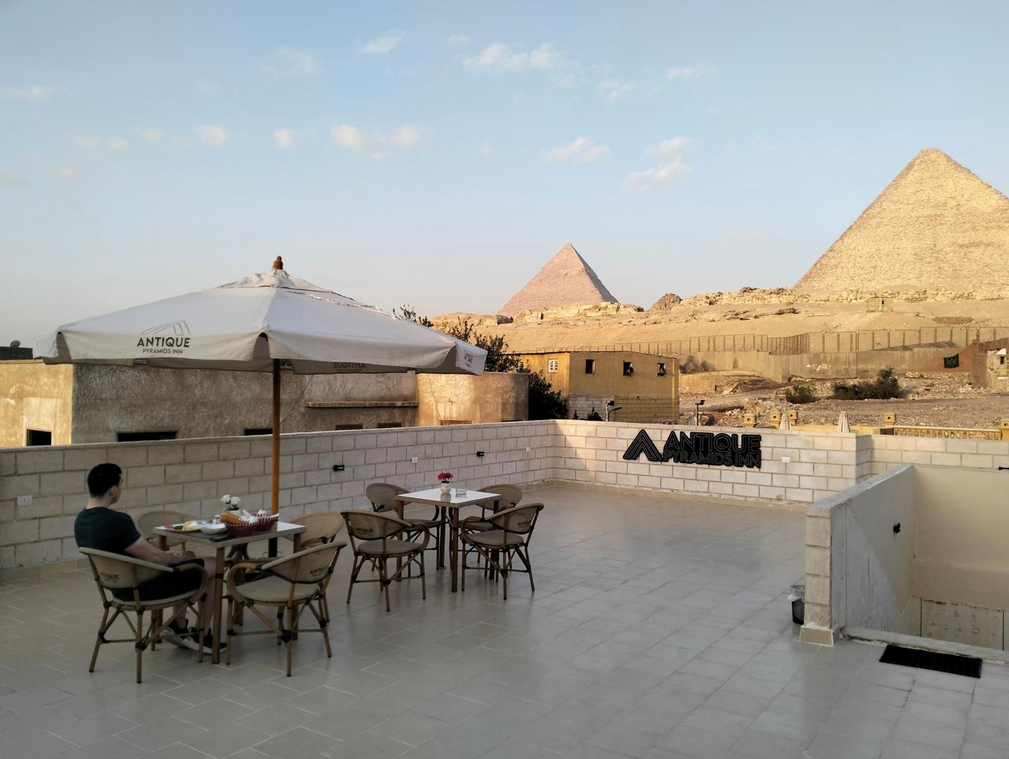 Antique Pyramids Inn Giza Exteriér fotografie