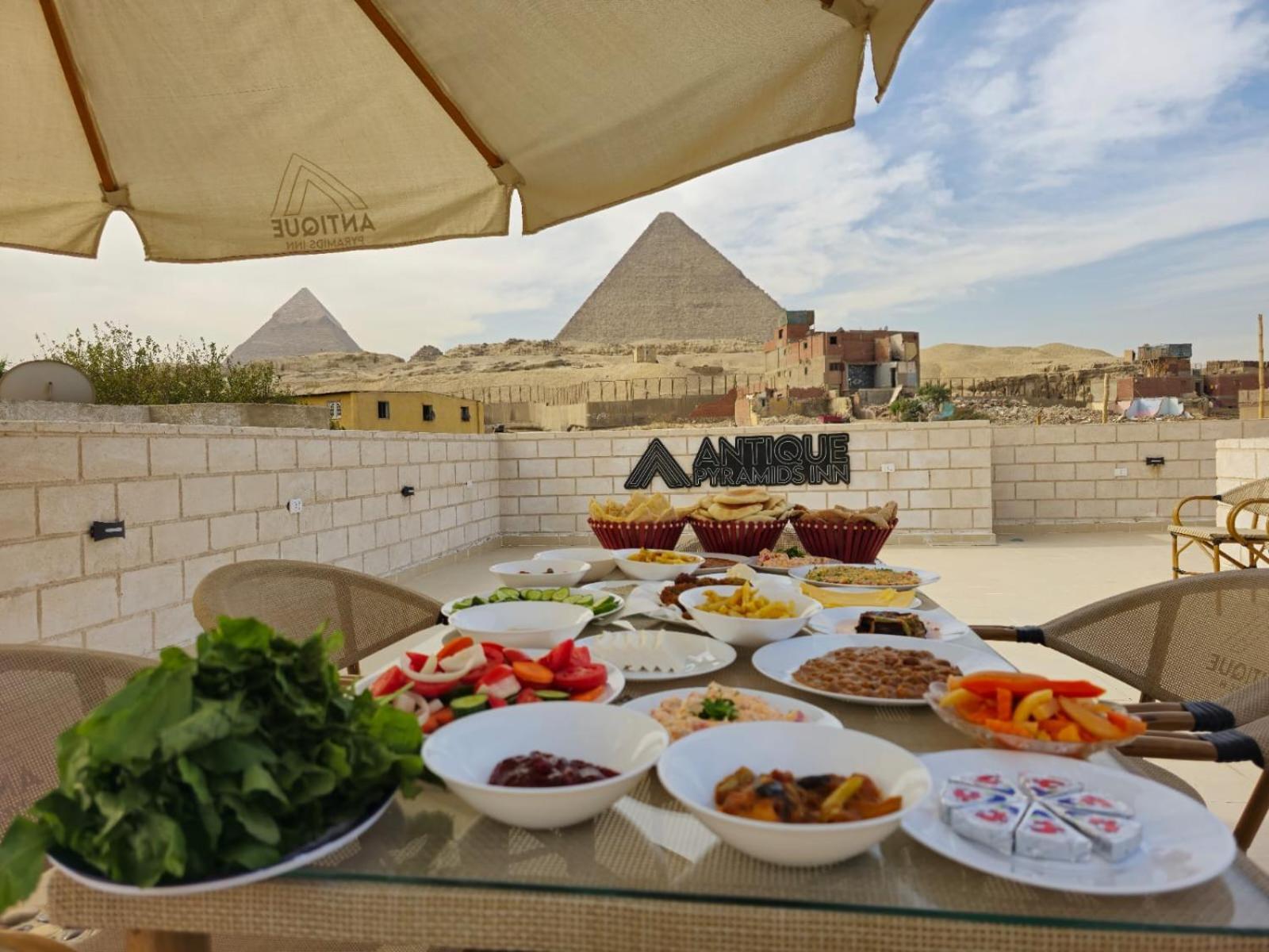 Antique Pyramids Inn Giza Exteriér fotografie