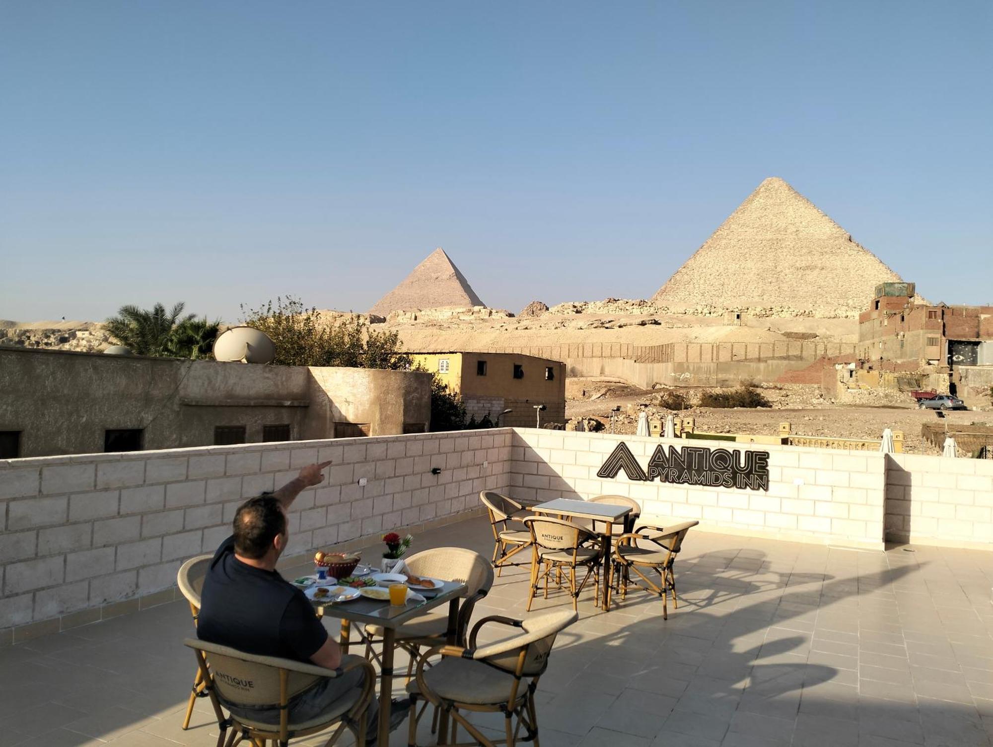 Antique Pyramids Inn Giza Exteriér fotografie