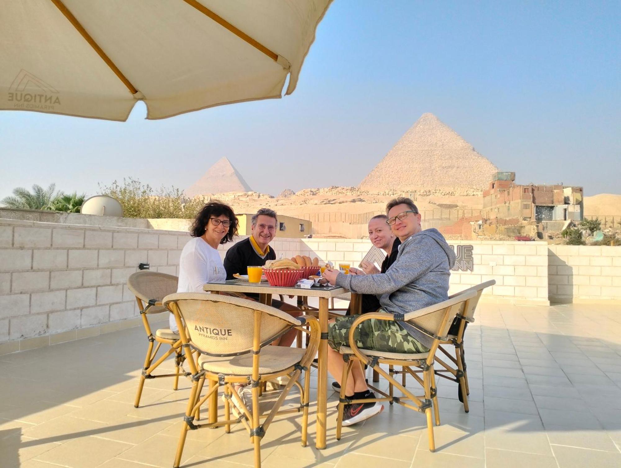 Antique Pyramids Inn Giza Exteriér fotografie