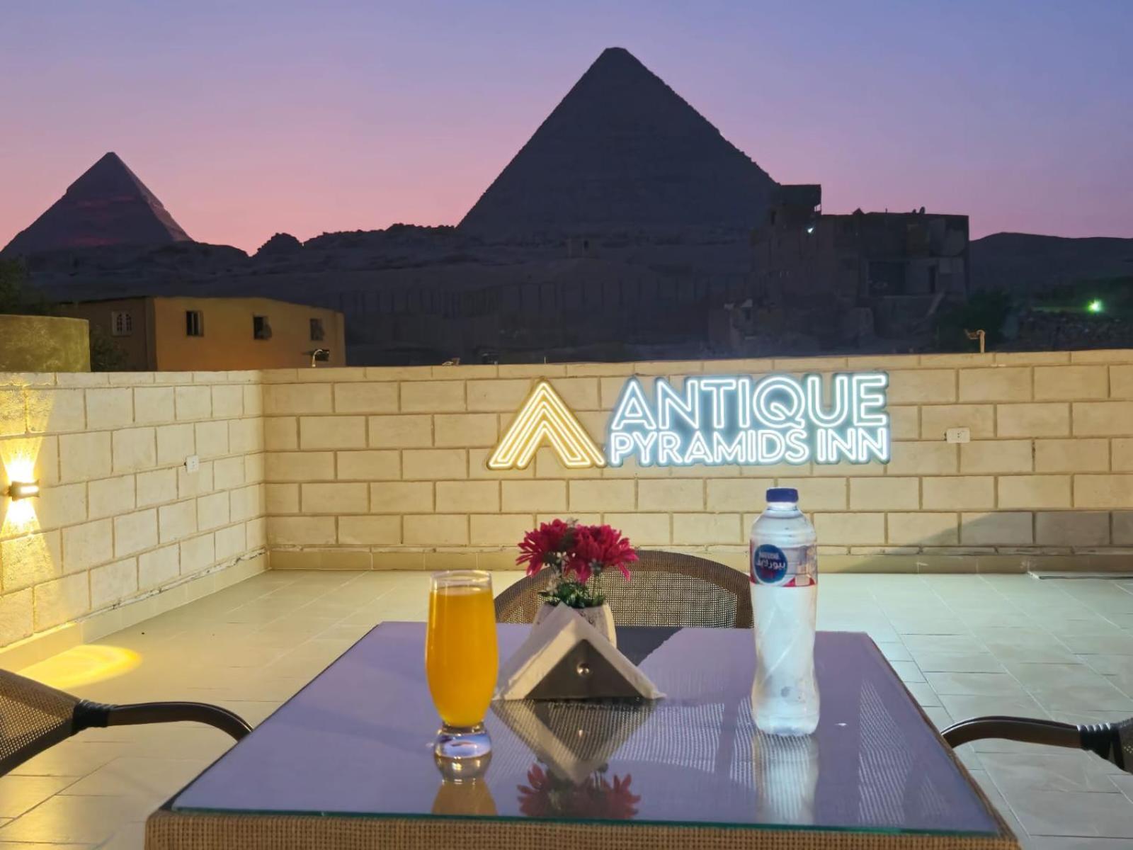 Antique Pyramids Inn Giza Exteriér fotografie