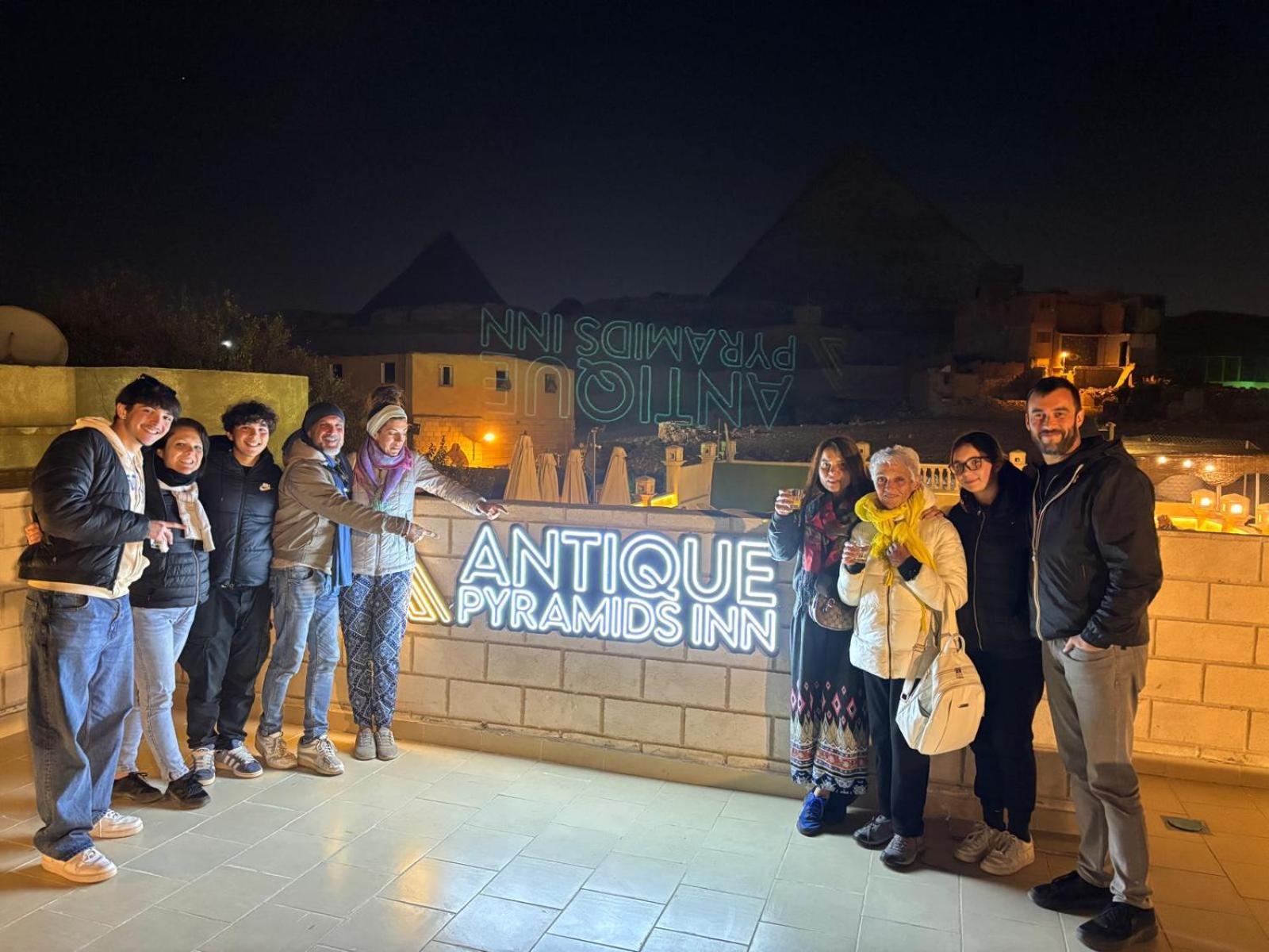 Antique Pyramids Inn Giza Exteriér fotografie