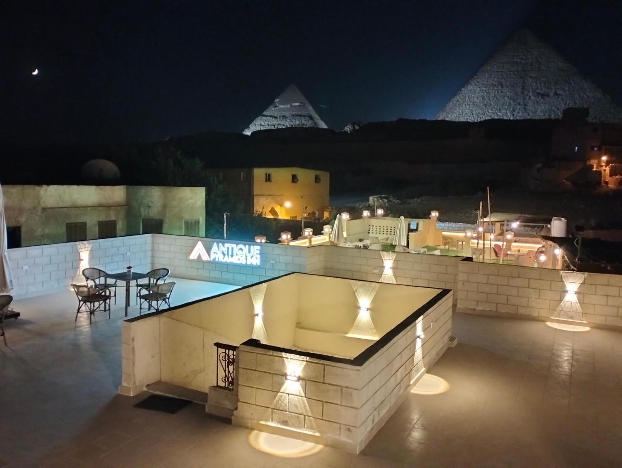 Antique Pyramids Inn Giza Exteriér fotografie