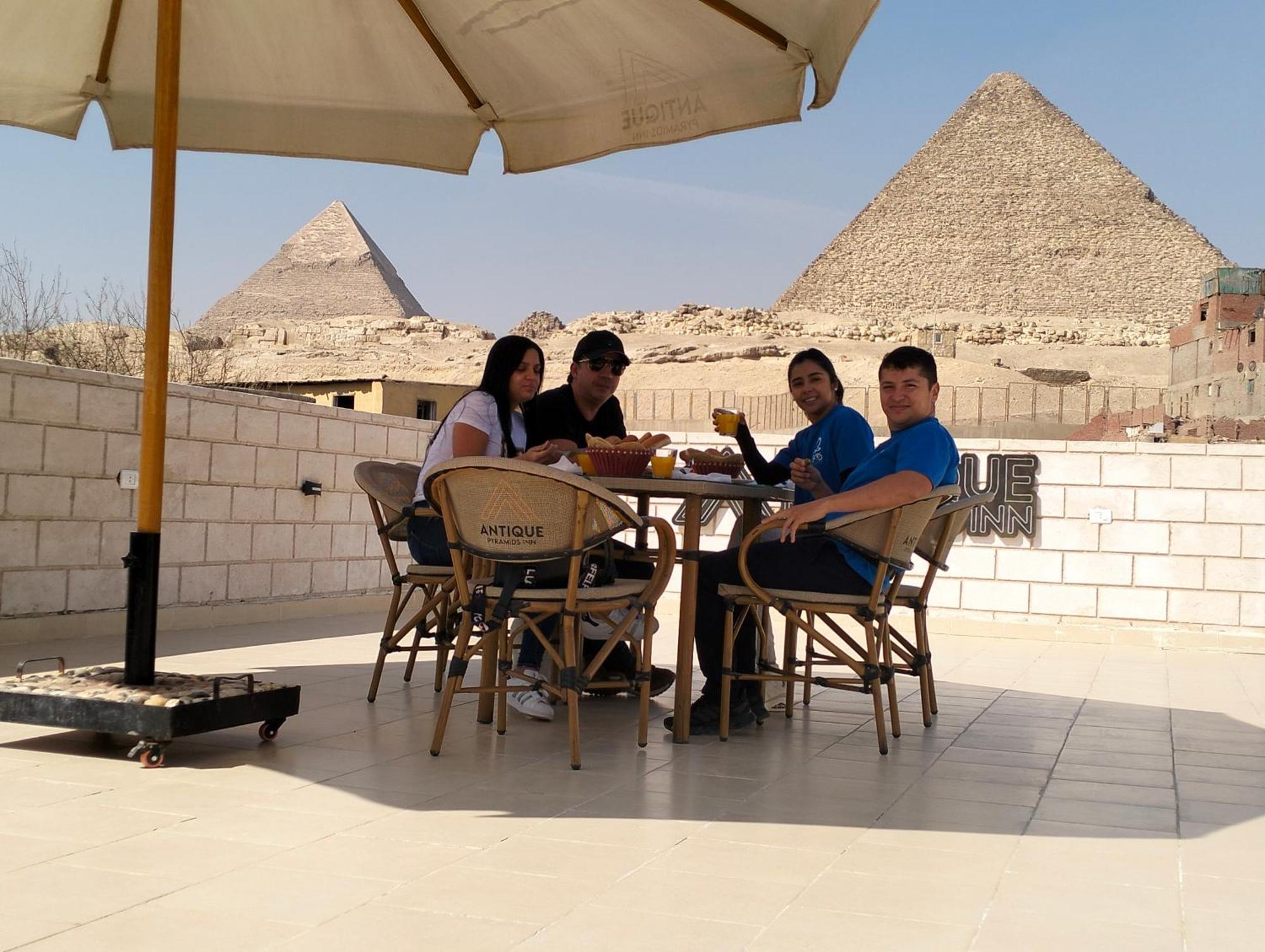 Antique Pyramids Inn Giza Exteriér fotografie